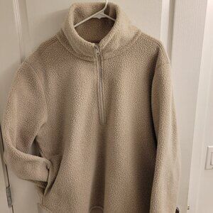 Everlane Sherpa Half-zip